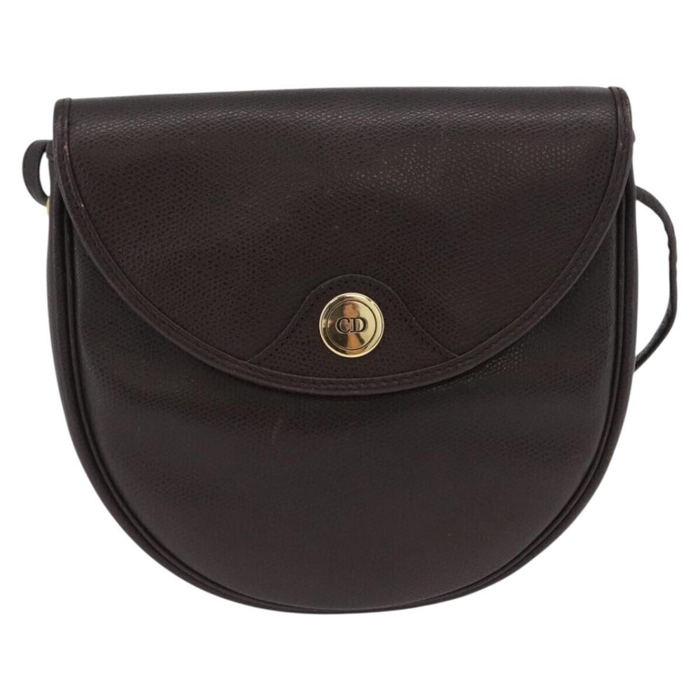 Christian Dior Vintage CD Logo Leather